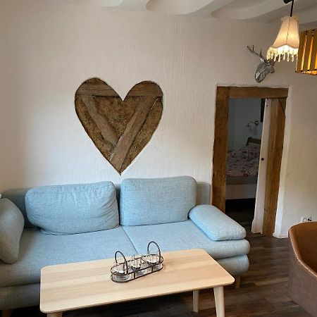 Schoene Ferienwohnung Burgruine Fachwerkhaus บาคาราค ภายนอก รูปภาพ
